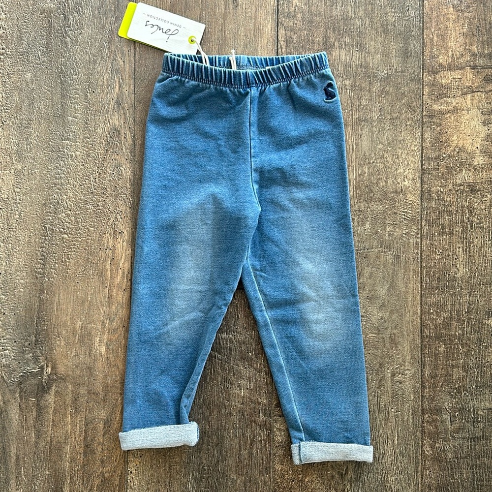 NWT Baby Denim Joggers